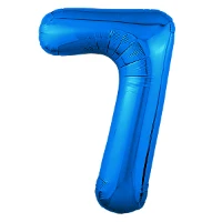 1207-5028 Р ЦИФРА 7  40" Металлик Blue