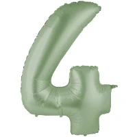 1207-5142 Г ЦИФРА 4  40" Сатин Olive Green