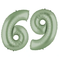 1207-5144 Г ЦИФРА 6/9  40" Сатин Olive Green
