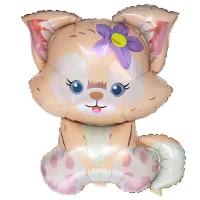 1207-5252 К ФИГУРА Котенок с цветком