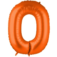 1207-5381 Г ЦИФРА 0  40" Пастель Orange