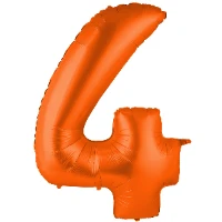 1207-5385 Г ЦИФРА 4  40" Пастель Orange