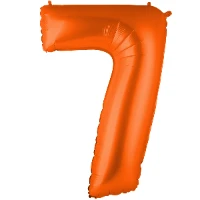 1207-5388 Г ЦИФРА 7  40" Пастель Orange