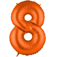 1207-5389 Г ЦИФРА 8  40" Пастель Orange