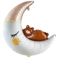 1207-5527 К ФИГУРА Месяц и Мишка спящий