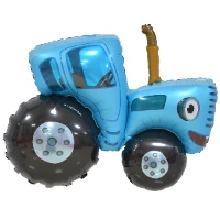 1207-5692 К ФИГУРА Синий трактор 3D