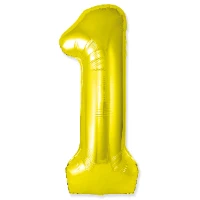 1207-5706 Ф ЦИФРА 1  40" SLIM Gold