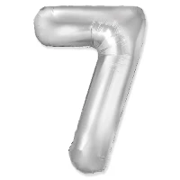 1207-5721 Ф ЦИФРА 7  40" SLIM Silver