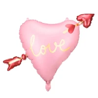 1207-5726 ПД ФИГУРА Сердце со стрелой LOVE