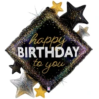 1207-5753 Б ФИГУРА HAPPY BIRTHDAY TO YOU Звезды