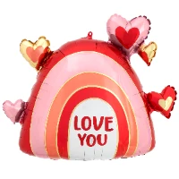 1207-5849 А ФИГУРА/P30 LOVE YOU Радуга сердечная