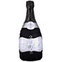 1207-5851 А ФИГУРА/P30 Бутылка шампанского черная
