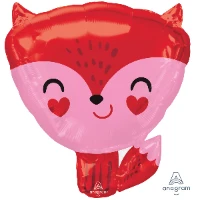 1207-5887 А ФИГУРА/S50 Лиса с сердечками