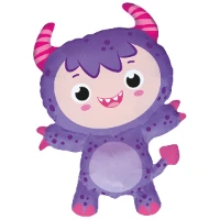 1207-5962 Ф ФИГУРА Монстрик лиловый