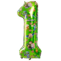1207-5972 К ЦИФРА 1 40" Человечки Пиксельные