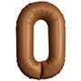 1207-6043 Ф ЦИФРА 0  40" SLIM Choco Brown