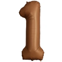 1207-6044 Ф ЦИФРА 1  40" SLIM Choco Brown