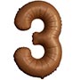 1207-6046 Ф ЦИФРА 3  40" SLIM Choco Brown