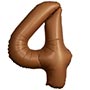 1207-6047 Ф ЦИФРА 4  40" SLIM Choco Brown