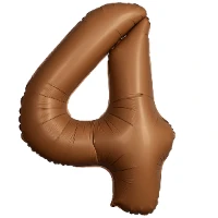 1207-6047 Ф ЦИФРА 4  40" SLIM Choco Brown