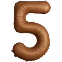 1207-6048 Ф ЦИФРА 5  40" SLIM Choco Brown