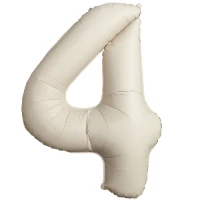 1207-6074 Ф ЦИФРА 4  40" SLIM Creamy Late