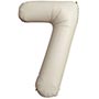 1207-6077 Ф ЦИФРА 7  40" SLIM Creamy Late