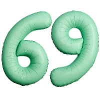 1207-6088 Ф ЦИФРА 6/9  40" SLIM Mint