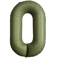 1207-6091 Ф ЦИФРА 0  40" SLIM Olive Green
