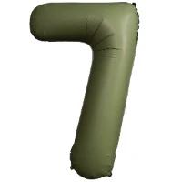 1207-6098 Ф ЦИФРА 7  40" SLIM Olive Green