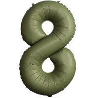 1207-6099 Ф ЦИФРА 8  40" SLIM Olive Green