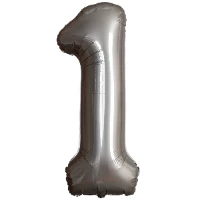 1207-6101 Ф ЦИФРА 1  40" SLIM Moonlight Silver