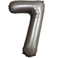 1207-6107 Ф ЦИФРА 7  40" SLIM Moonlight Silver