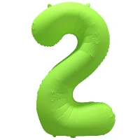 1207-6144 К ЦИФРА 2 40" Неон Green