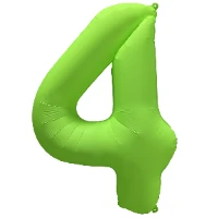 1207-6146 К ЦИФРА 4 40" Неон Green