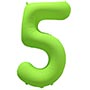 1207-6147 К ЦИФРА 5 40" Неон Green