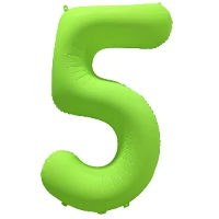 1207-6147 К ЦИФРА 5 40" Неон Green