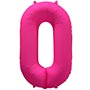 1207-6152 К ЦИФРА 0 40" Неон Pink