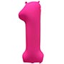 1207-6153 К ЦИФРА 1 40" Неон Pink