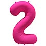 1207-6154 К ЦИФРА 2 40" Неон Pink