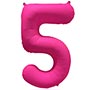 1207-6157 К ЦИФРА 5 40" Неон Pink