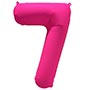 1207-6159 К ЦИФРА 7 40" Неон Pink