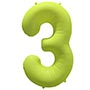 1207-6165 К ЦИФРА 3 40" Неон Yellow