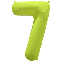 1207-6169 К ЦИФРА 7 40" Неон Yellow