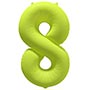 1207-6170 К ЦИФРА 8 40" Неон Yellow