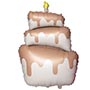 1207-6251 К ФИГУРА Торт бежевый сатин