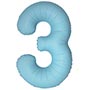 1207-6324 Ф ЦИФРА 3  40" SLIM Matte Baby Blue