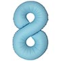 1207-6330 Ф ЦИФРА 8  40" SLIM Matte Baby Blue