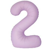 1207-6333 Ф ЦИФРА 2  40" SLIM Matte Pink
