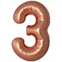 1207-6343 Ф ЦИФРА 3  40" SLIM Bronze